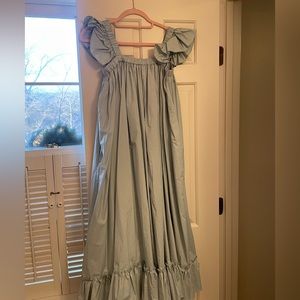 Mable Brand Light Blue Midi Dress Size Small